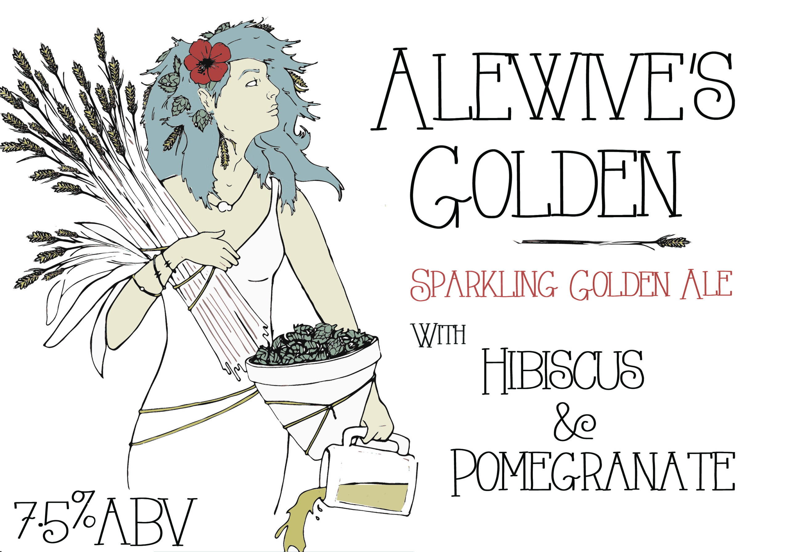Alewive’s Golden Sparkling Golden Ale