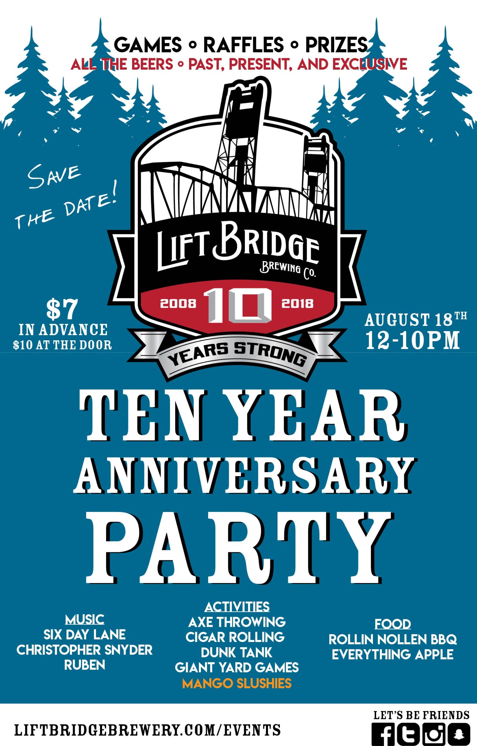 Ten Year Anniversary Party