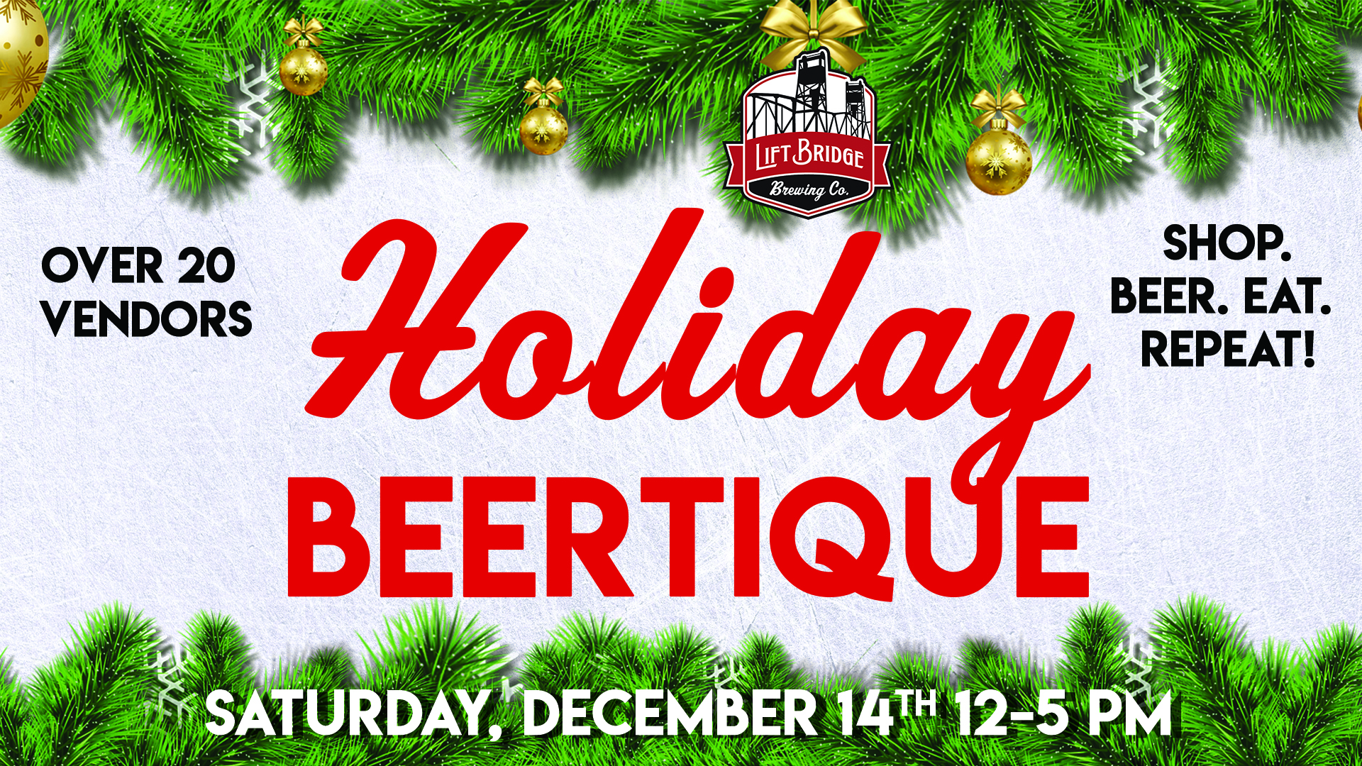 Holiday Beertique at Lift Bridge Brewery
